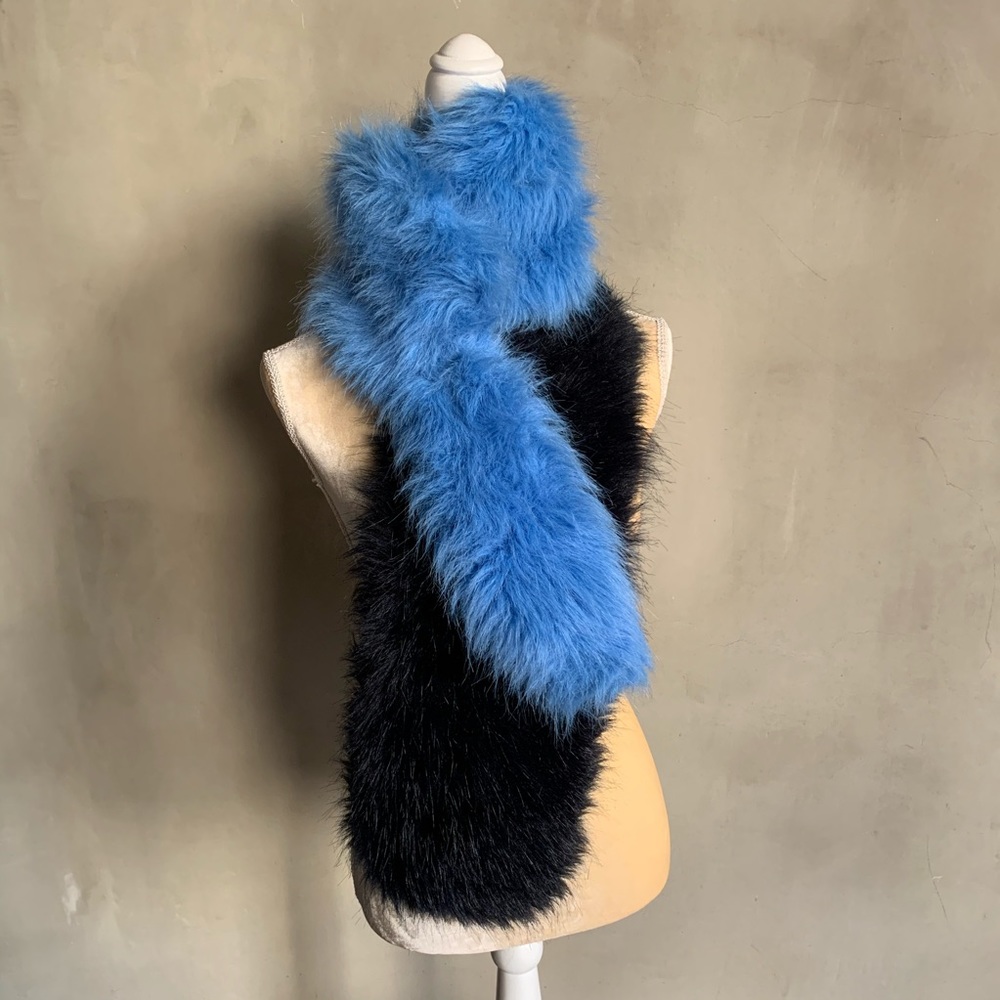 My Blue Ombré Prada Scarf